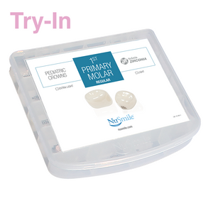 Try-In ZR Crowns First Primary Molar Kit - 28 Crowns