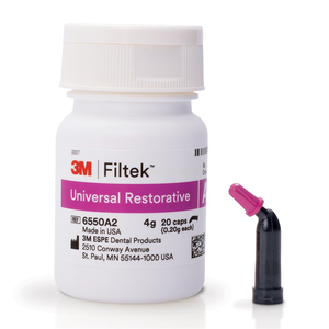 6550A2 FILTEK UNIVERSAL RESTORATIVE 0.2G CAPSULES 20PK 
