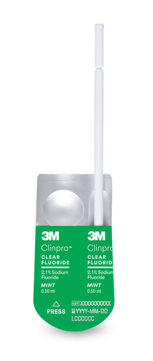 7200M CLINPRO CLEAR TREATMENT 50PK MINT