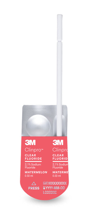 7210W CLINPRO CLEAR TREATMENT 100PK WATERMELON