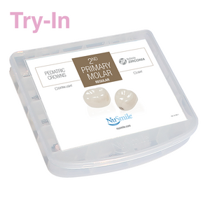 Try-In ZR Crowns Second Primary Molar Kit - 28 Crowns